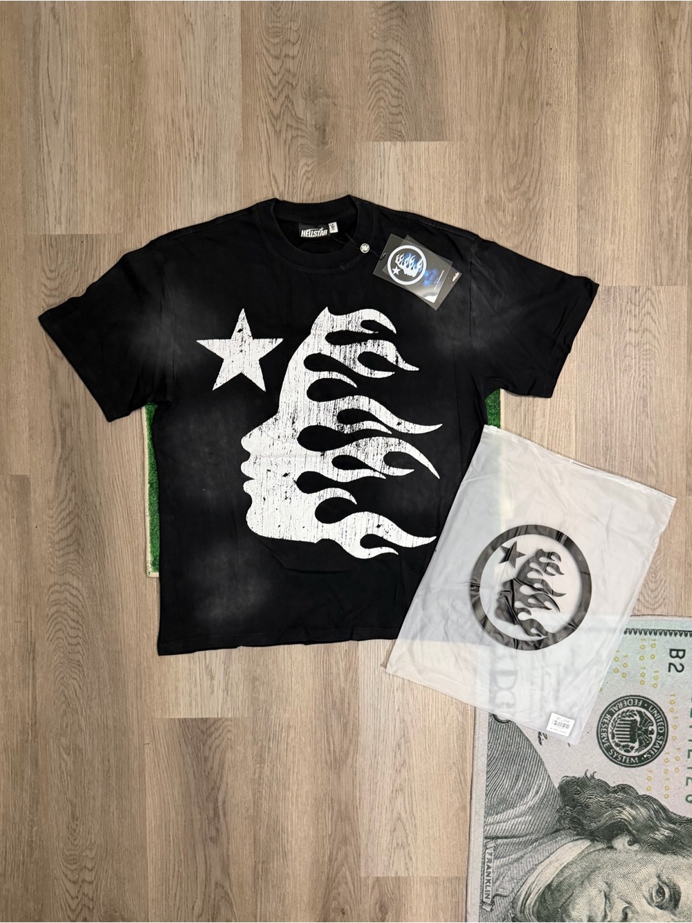 Black/white Hellstar tee